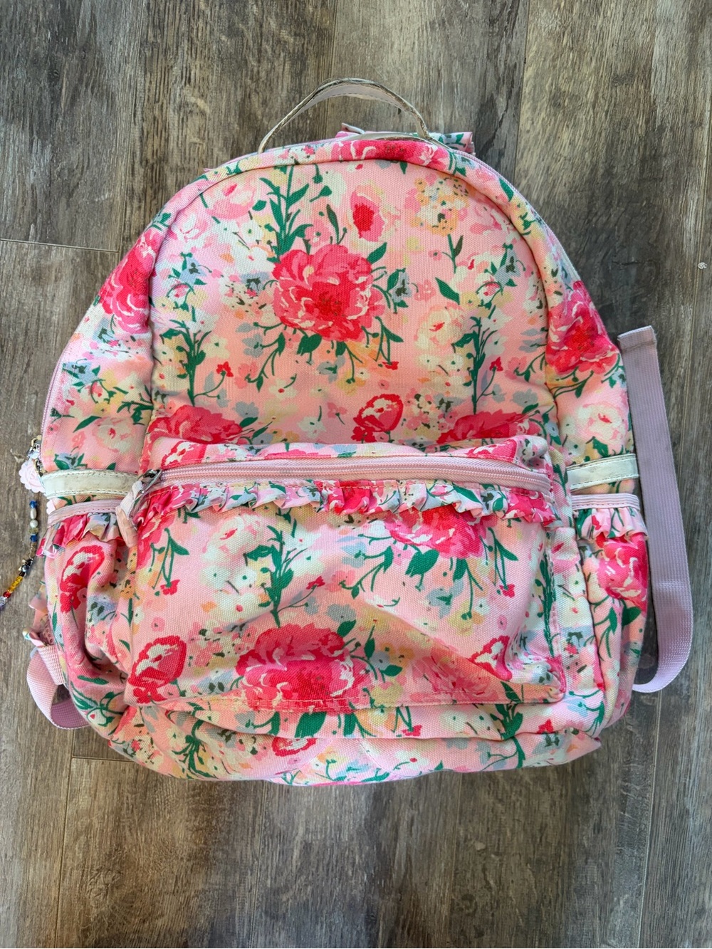Sweethoney Floral Pink Backpack - Cute Garden Print